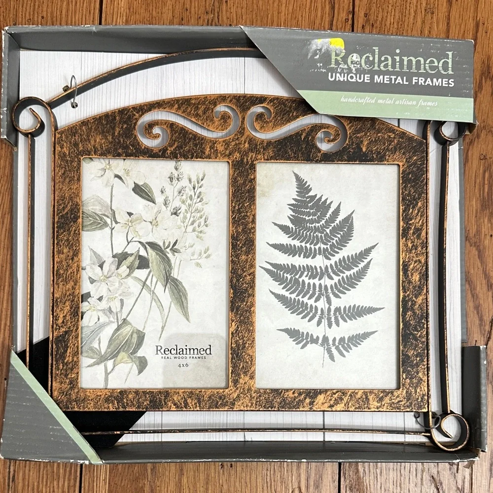 Metal Picture Frame for 4x6 Photos